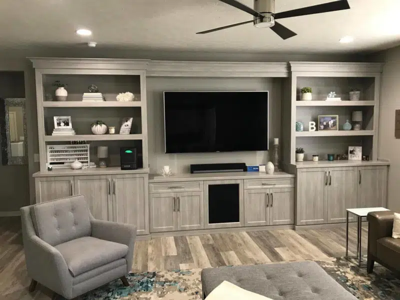 Custom Built In Shelving Indianapolis 2