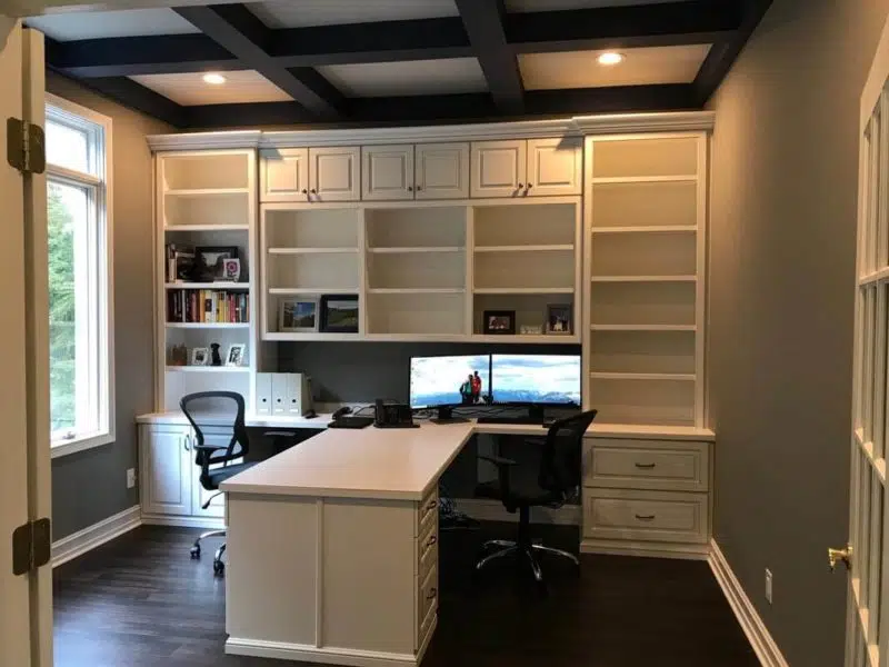 Custom Home Office Indianapolis 2