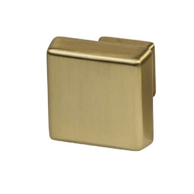 Amerock Blackrock Square Knobs Oil Rubbed Bronze, Black Bronzed, Gold Champagne, Satin Nickel, Polished Nickel (1)