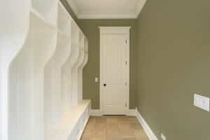 How a Custom Mud Room Keeps Fall Gear Under Control